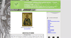 Desktop Screenshot of ccfbk.de